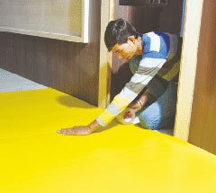 Goldcoin Total Packaging -  PP Flute Floor Protection